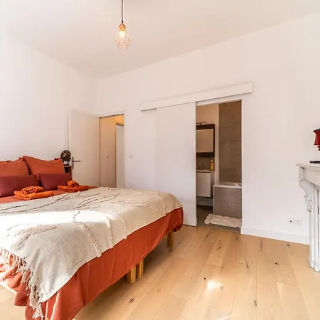 L'ocre - 2 Bedrooms - 6 People - Private Parking - Wi-fi - Netflix Tourcoing